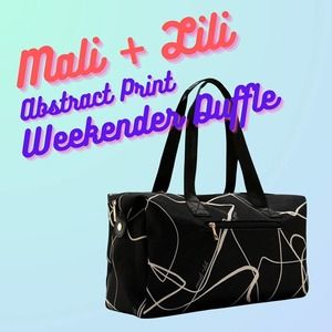 Mali + Lili Abstract Print Weekender Duffle